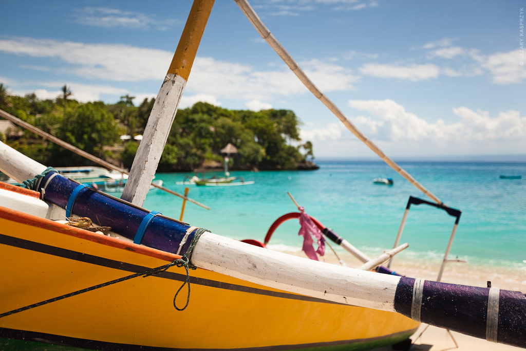 Cezary Kasprzyk Photography - Indonesia - Nusa Lembongan - Mushroom Bay - Boat - 2012