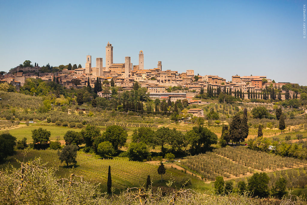 Cezary Kasprzyk Photography - Italy - San Gimignano - Skyline - 2013