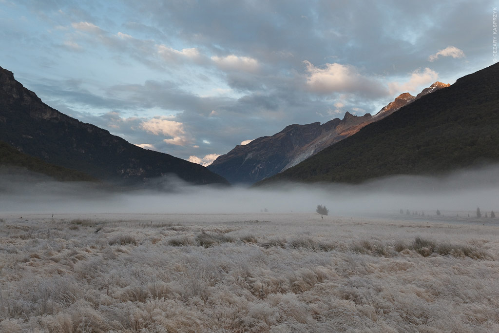 Cezary Kasprzyk Photography - New Zealand - Dart-Rees Track - Morning Hours - 2010