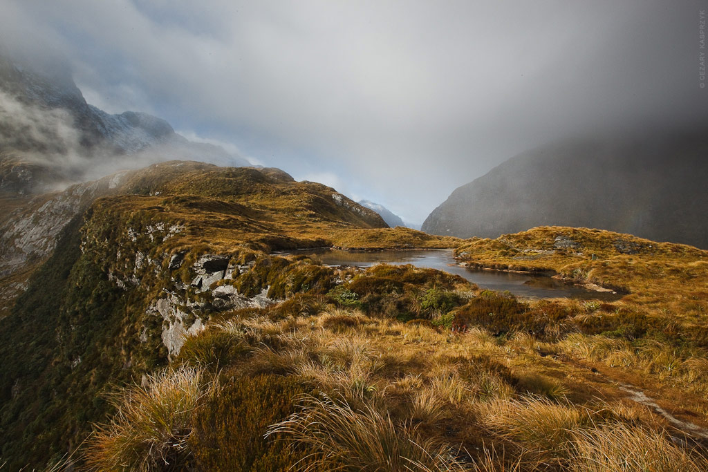 Cezary Kasprzyk Photography - New Zealand - Milford Track - Mackinnon Pass - 2010