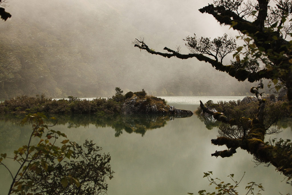 Cezary Kasprzyk Photography - New Zealand - Routeburn-Track - Lake Mackenzie - 2010
